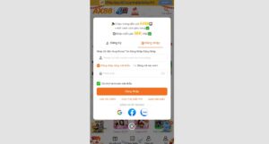 Hoàn tất đăng nhập AX88 và sử dụng các phương thức truy cập nhanh